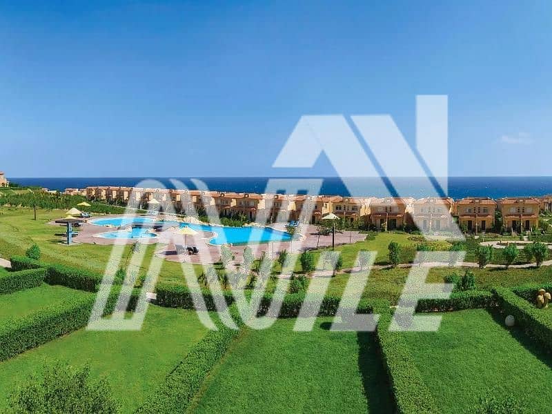 Under Market Price Finished Chalet 100m With Kitchen For Sale Full Sea View At Telal East - Al Sokhna – pohled 2