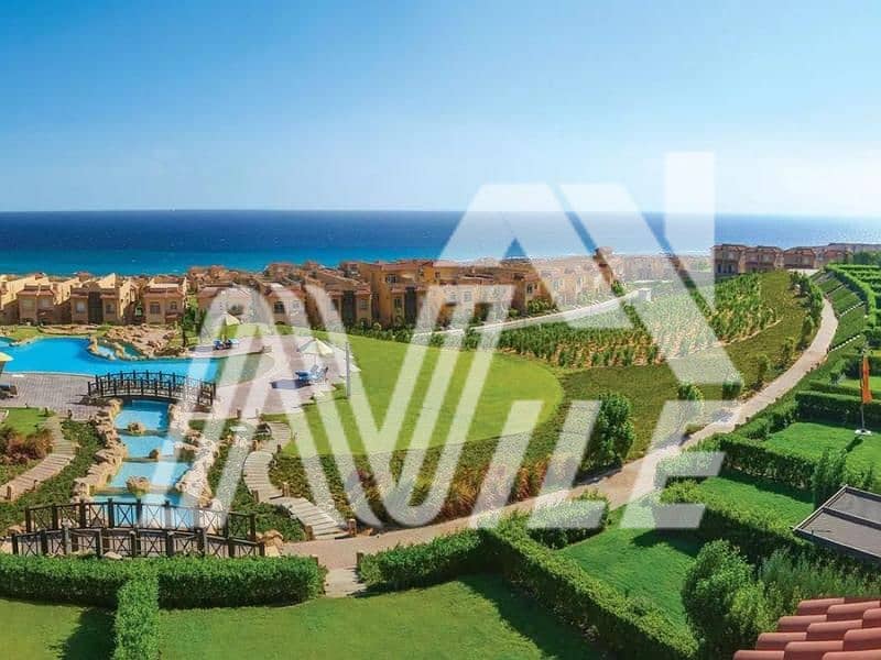 Under Market Price Finished Chalet 100m With Kitchen For Sale Full Sea View At Telal East - Al Sokhna – pohled 4