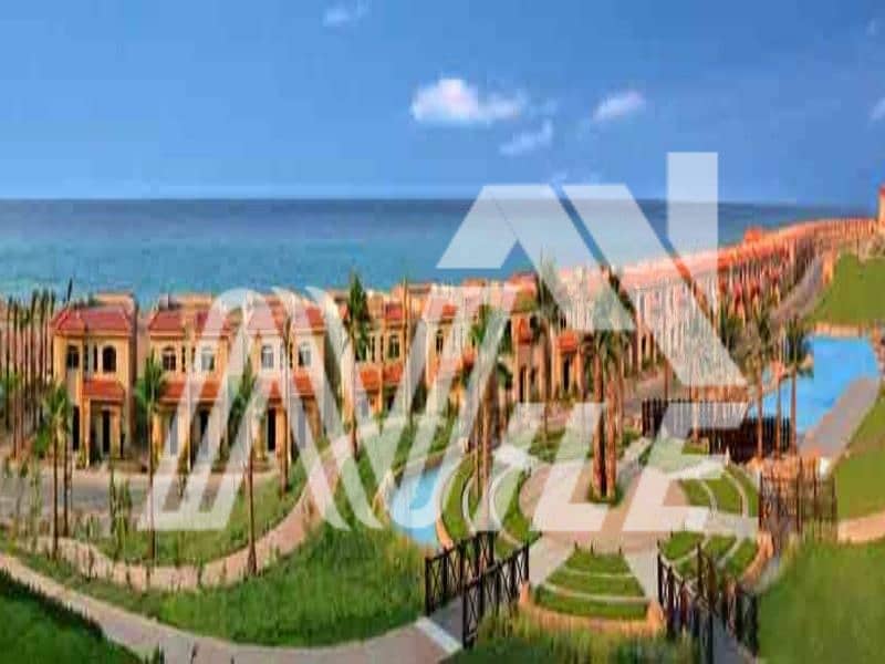 Under Market Price Finished Chalet 100m With Kitchen For Sale Full Sea View At Telal East - Al Sokhna – pohled 5