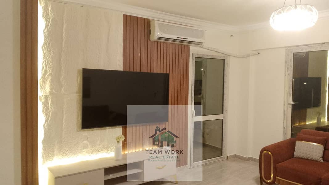 Furnished and fully air-conditioned apartment for rent in Sheikh Zayed, in Jannah 1 Compound, directly on Saudi Street, near The Gate. - Ansicht 2
