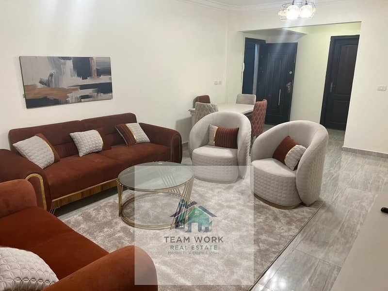 Furnished and fully air-conditioned apartment for rent in Sheikh Zayed, in Jannah 1 Compound, directly on Saudi Street, near The Gate. - Ansicht 3