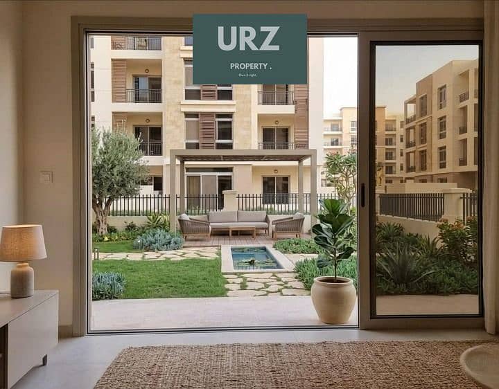 Ground apartment 3 bedrooms with 320 sqm garden for sale in Sarai Suez Road 50% discount installments up to 12 years near Madinaty – pohled 2