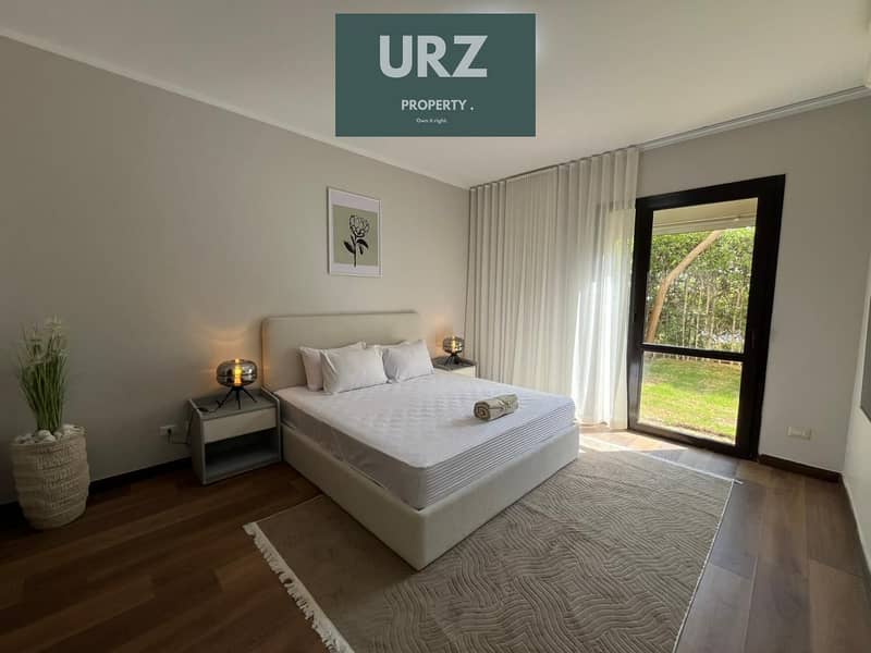 Ground apartment 3 bedrooms with 320 sqm garden for sale in Sarai Suez Road 50% discount installments up to 12 years near Madinaty – pohled 5