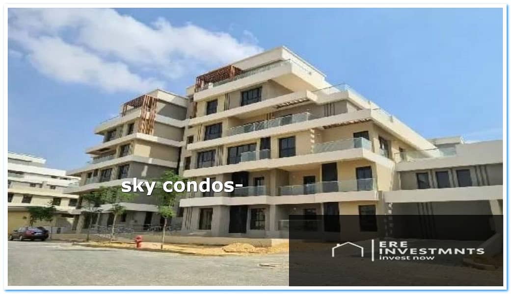 Lowest price furnished apartment with air conditioning and kitchen (resale) in a prime location, ready to move in at Sodic Villette (Sky Condos) - - Ansicht 3