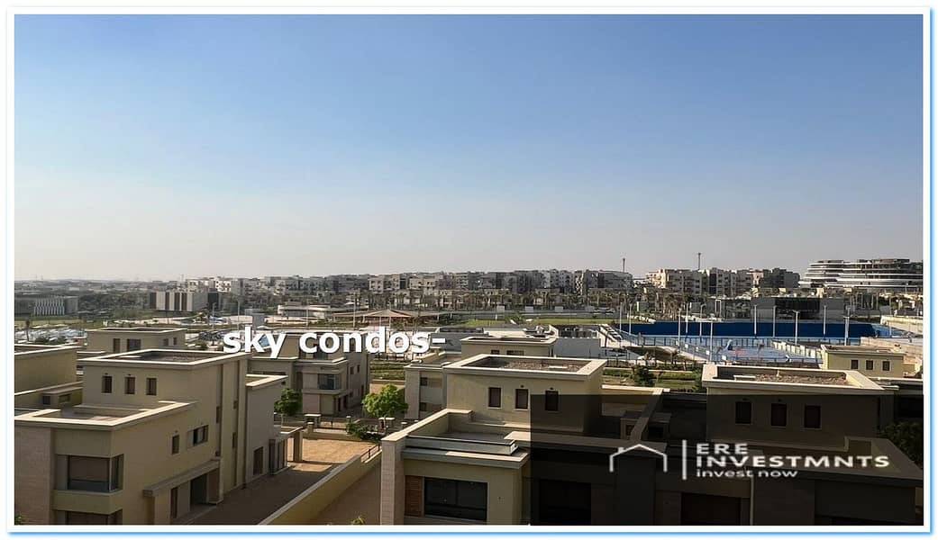 Lowest price furnished apartment with air conditioning and kitchen (resale) in a prime location, ready to move in at Sodic Villette (Sky Condos) - - Ansicht 6