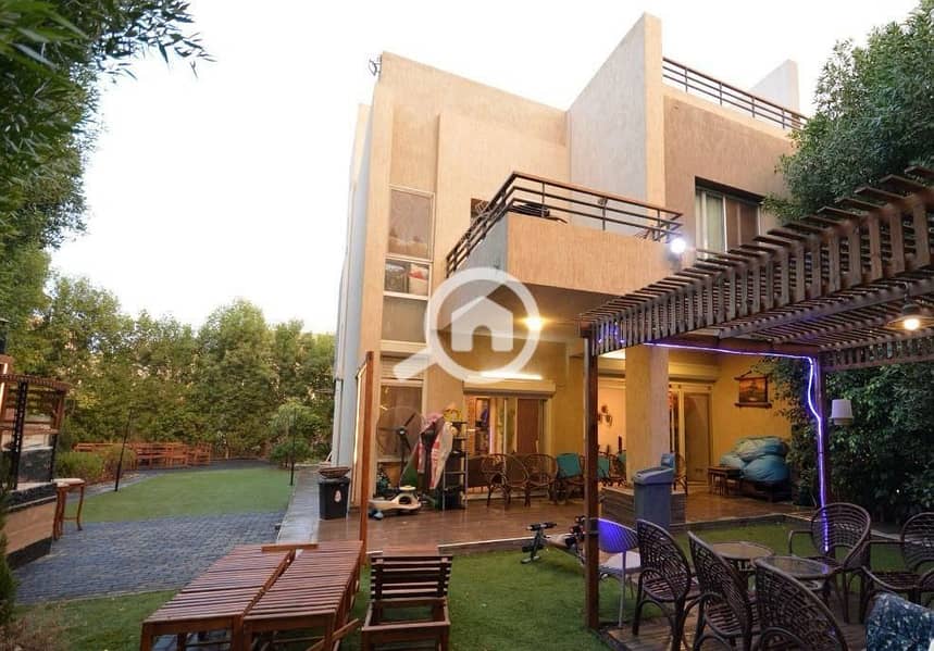 280 square meter villa, finished and available for immediate delivery in the Fifth Settlement on Tesse’in Street from الأهلي صابوور. - Widok 4