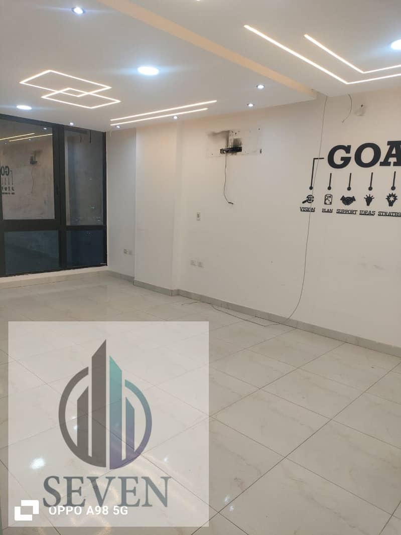 *Ultra-modern office for rent, 160 sqm, Rehana Plaza, Al-Morshedy, the most prestigious administrative building in Zahraa Al-Maadi* - Widok 4