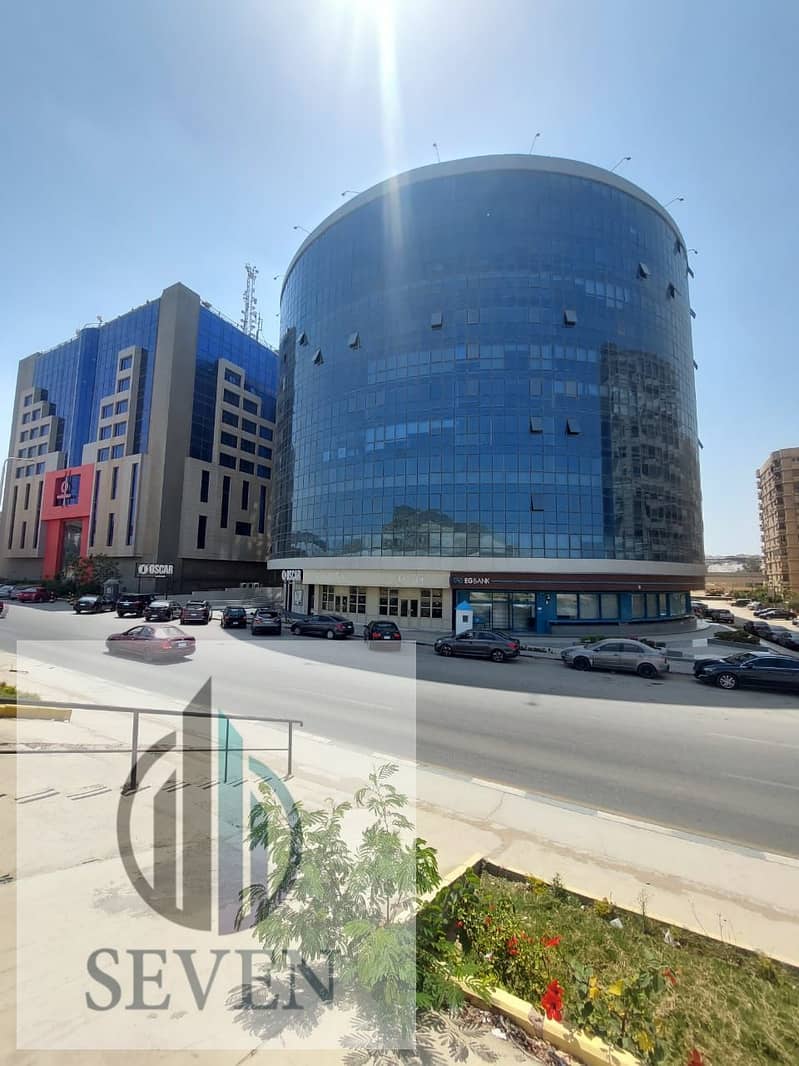 *Ultra-modern office for rent, 160 sqm, Rehana Plaza, Al-Morshedy, the most prestigious administrative building in Zahraa Al-Maadi* - Widok 6