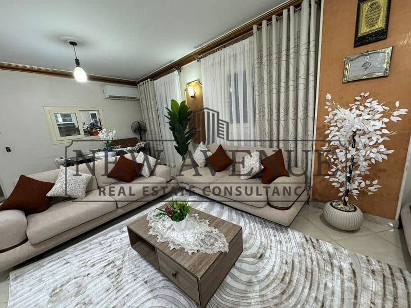 Duplex super lux finishing for sale at Banafseg villas 1 New Cairo ready to move with attractive price - Mehr