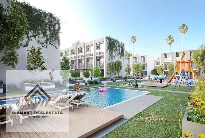 Apartment 2Bed with garden finished with kitchen and dressing room, for invesment lovers in Mostakbal City, Over 12 years, next to Haptown. - Widok 4
