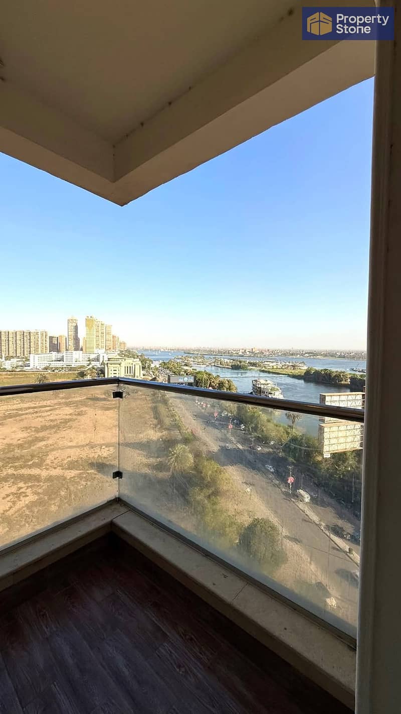 Apartment for sale – direct view of the Nile in front of cafes and restaurants on the Corniche of Maadi - Widok 3