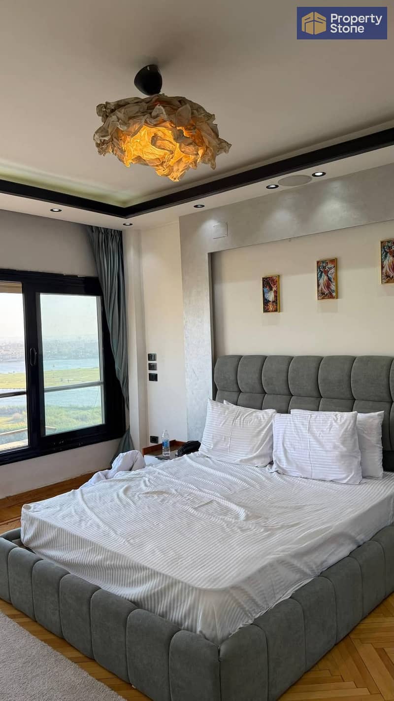 Apartment for sale – direct view of the Nile in front of cafes and restaurants on the Corniche of Maadi - Widok 4