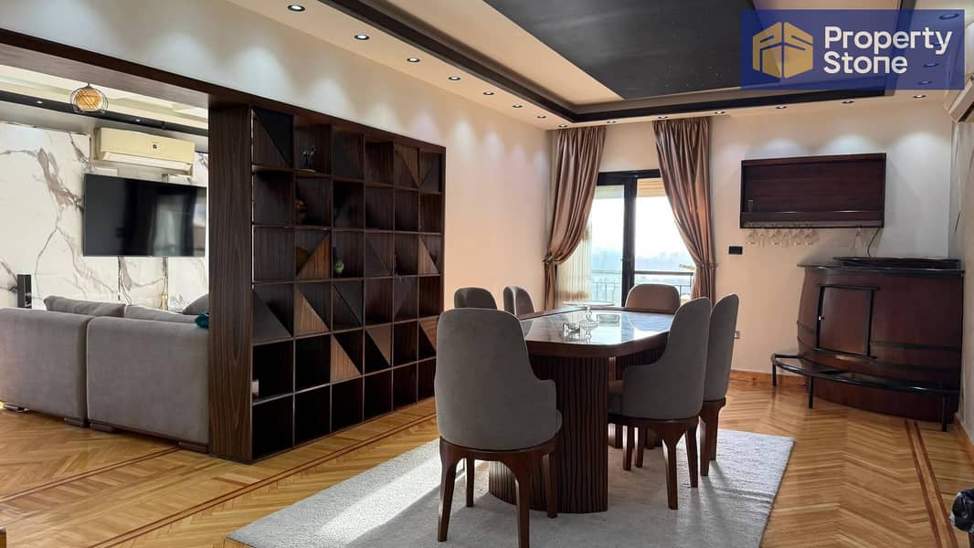 Apartment for sale – direct view of the Nile in front of cafes and restaurants on the Corniche of Maadi - Widok 5