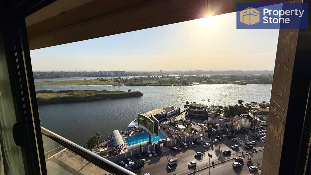 Apartment for sale – direct view of the Nile in front of cafes and restaurants on the Corniche of Maadi - Widok 6
