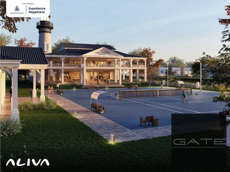 Apartment for sale resale | Three rooms view inside the project phase of Riviera in Mountain View Alifa Future City - Widok 5