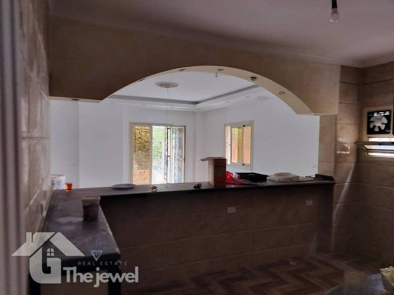 Apartment for Rent | 200 SQM | Ground Floor | Front Outdoor Space | Fitted Kitchen | Yasmine Villas | New Cairo - Bild 3