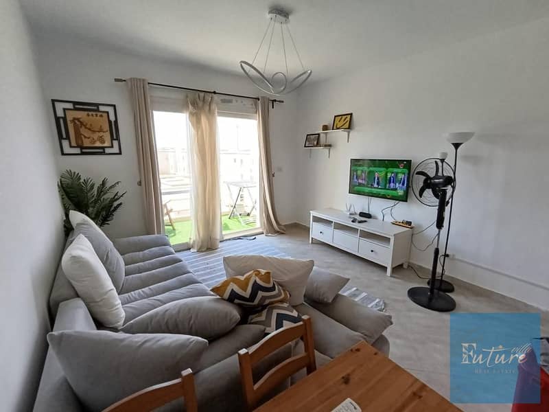 Penthouse for Rent – Zone B | 2BR + Rooftop Room | Fully Air-Conditioned - Widok 3