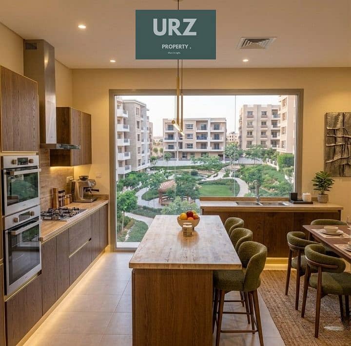 Apartment for sale in Sarai 12 years installments and 50% discount located on Center Park on Suez Road next to Madinaty near AUC - Widok 4
