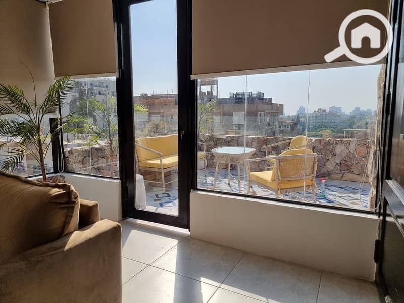 Furnished hotel penthouse for rent in Maadi – pohled 4