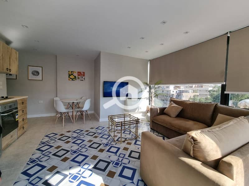 Furnished hotel penthouse for rent in Maadi – pohled 5