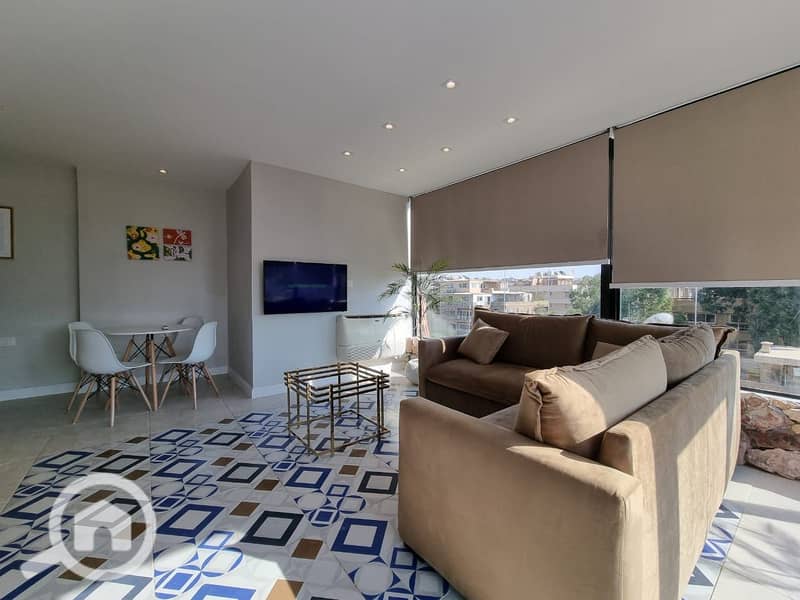 Furnished hotel penthouse for rent in Maadi – pohled 6