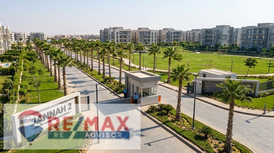 Furnished apartment for rent, fully furnished hotel standards in Jannah 2 Compound – Sheikh Zayed City - Widok 3