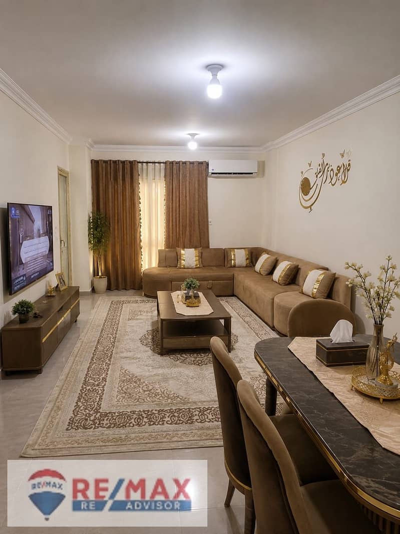 Furnished apartment for rent, fully furnished hotel standards in Jannah 2 Compound – Sheikh Zayed City - Widok 5