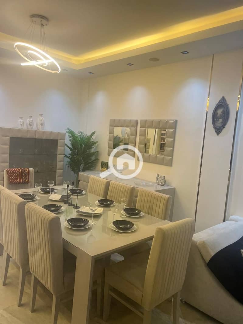 Fully Furnished Villa with Private Pool for Rent in Sunrise Compound New Cairo | 5 Bedrooms - Widok 5