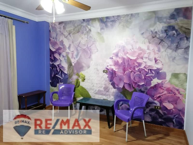 Furnished apartment for rent with a landscape view in Beverly Hills Compound – Sheikh Zayed City - Vista 3