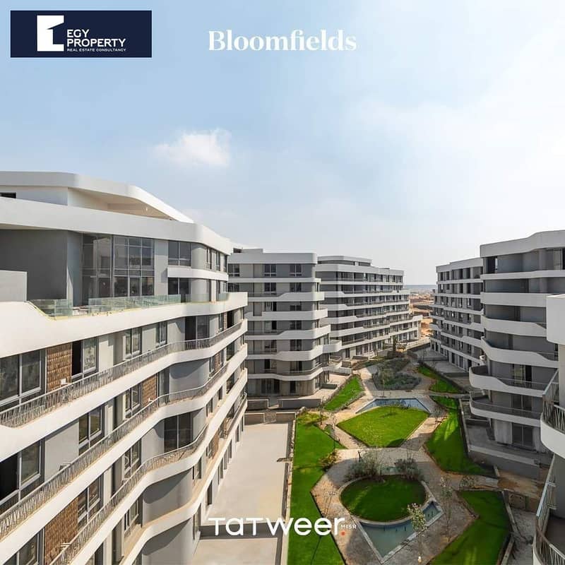 Duplex For Sale in Bloomfields Mostakbal city Ready to move with installments – pohled 2