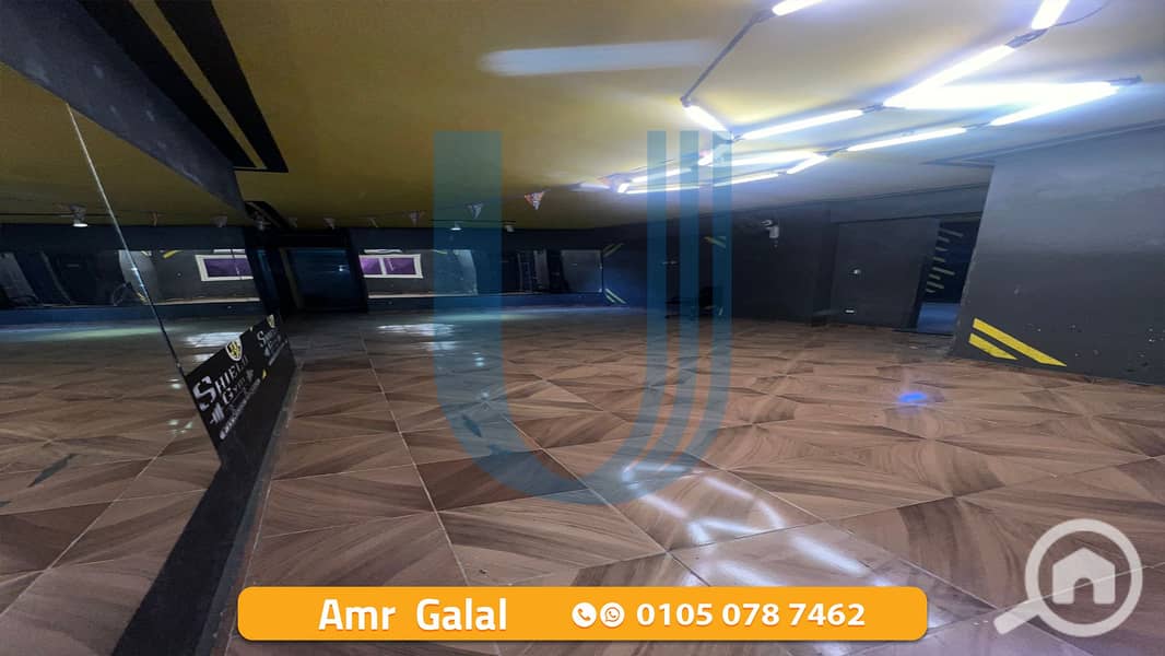 Commercial scale 434 m for rent - Ibrahimiya - steps from Abu Qir Street and Sporting Club - Widok 4