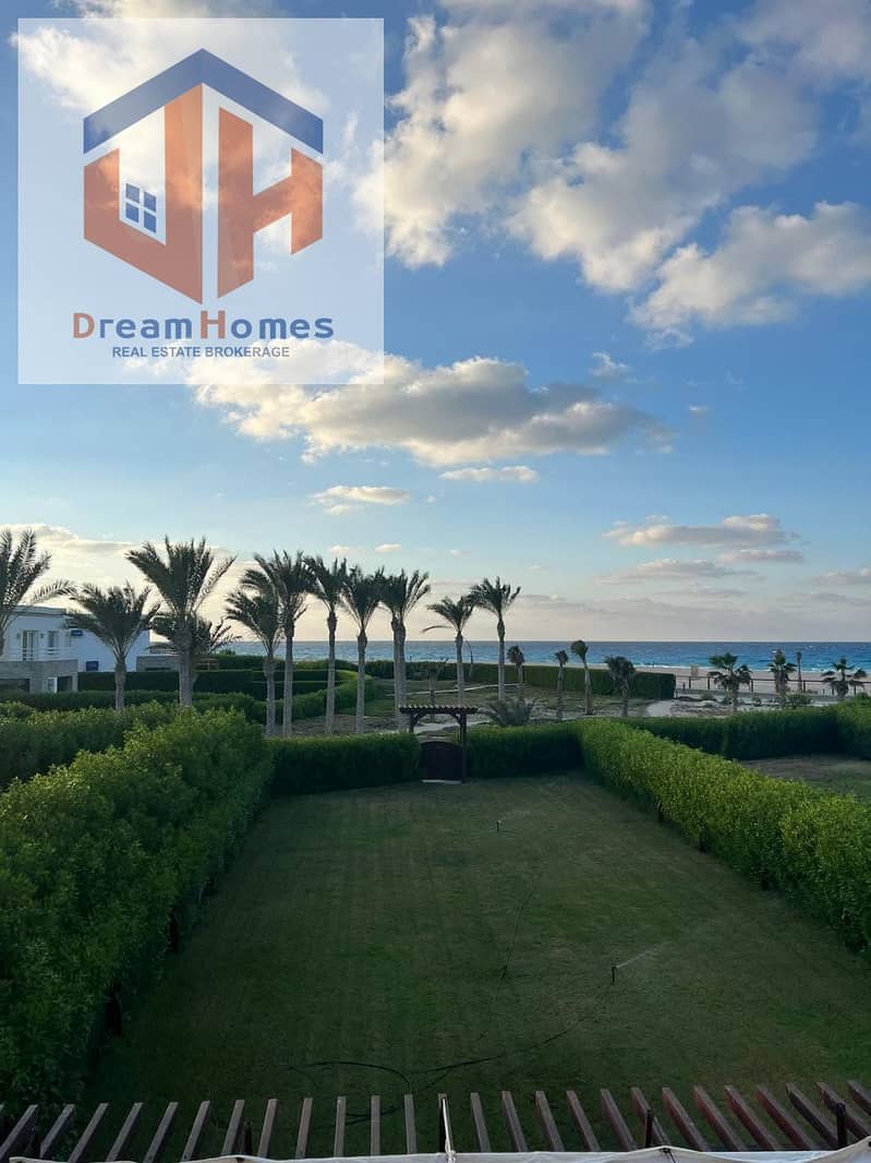 Ultra-modern furnished independent villa for sale in the North Coast at Amwaj compound with a sea view. - Ansicht 2