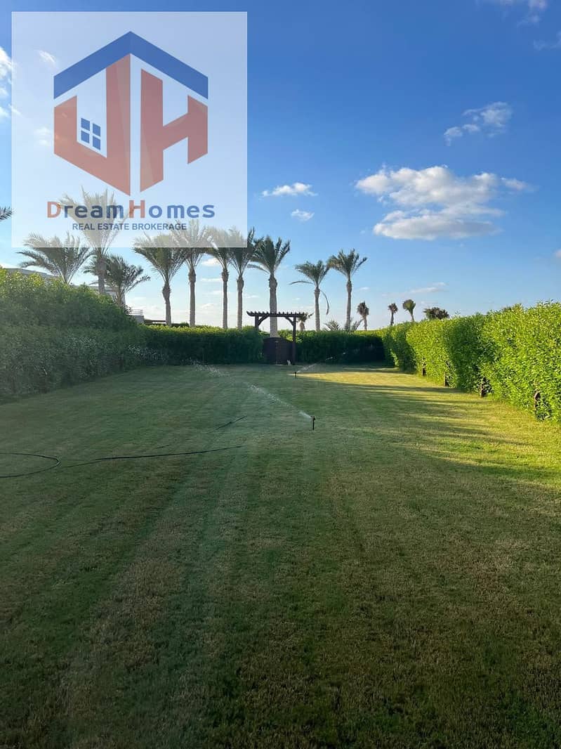 Ultra-modern furnished independent villa for sale in the North Coast at Amwaj compound with a sea view. - Ansicht 6