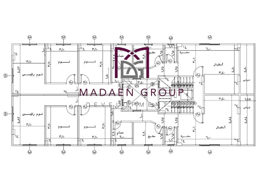 Fourth-floor apartment, 145 sqm, semi-finished. Down payment: 1.100,000 EGP, with installment plans over18 months. Located in the Northern Expansions - Bild 4