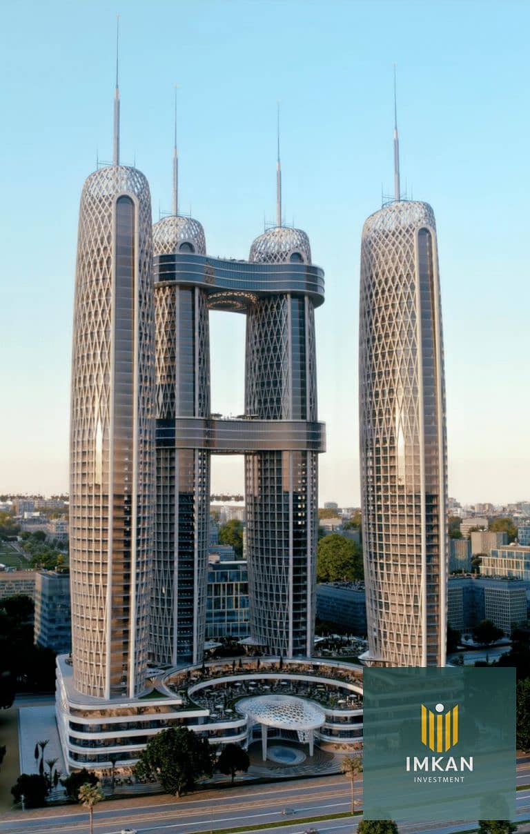 An already built office of 50m with excellent open view for sale in Nile Business Tower - the Administrative Capital with installment options, in a great location. - Ansicht 4