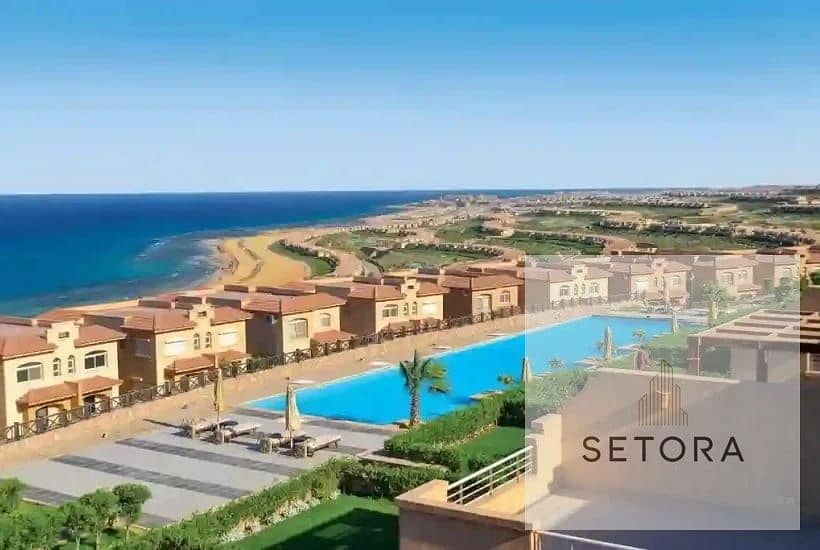 Ultra-super-lux finished chalet, first floor (bedroom, bathroom, reception), fully serviced resort, beachfront location. Sandy beach. - Widok 5