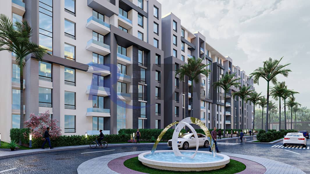 Own Your North-Facing Apartment with a Prime Main Street View compound Retal-Badr city - Więcej