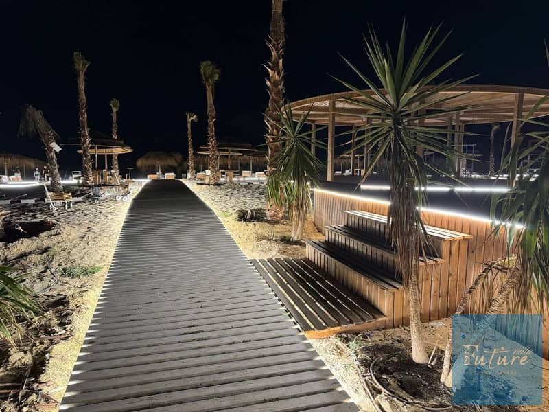 Chalet for Sale in GAIA Ras El Hekma – 54 sqm, stunning sea and pool view, prime location, and the lowest-priced chalet currently available in GAIA. - Widok 5