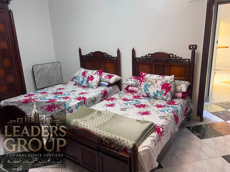 Furnished apartment for rent in Sheraton, Sayyid Zakariya Street, area: 120 square meters, first floor – front-facing, prime location close to all services and near the airport and New Cairo. - Widok 5