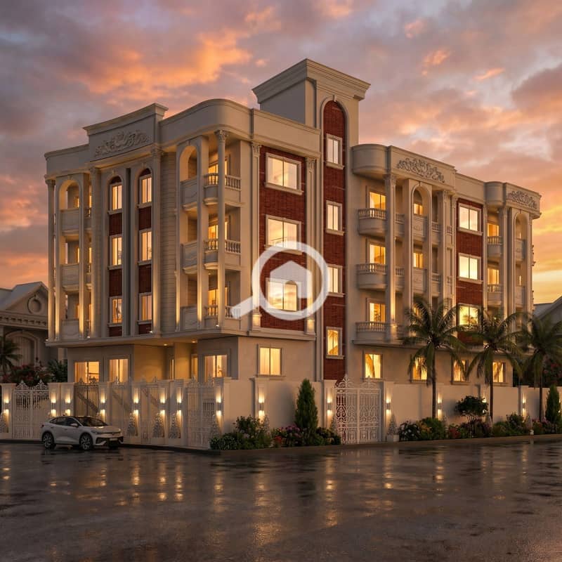 Apartment for sale in the Smart Village, Building B, third floor, north-western view – pohled 5