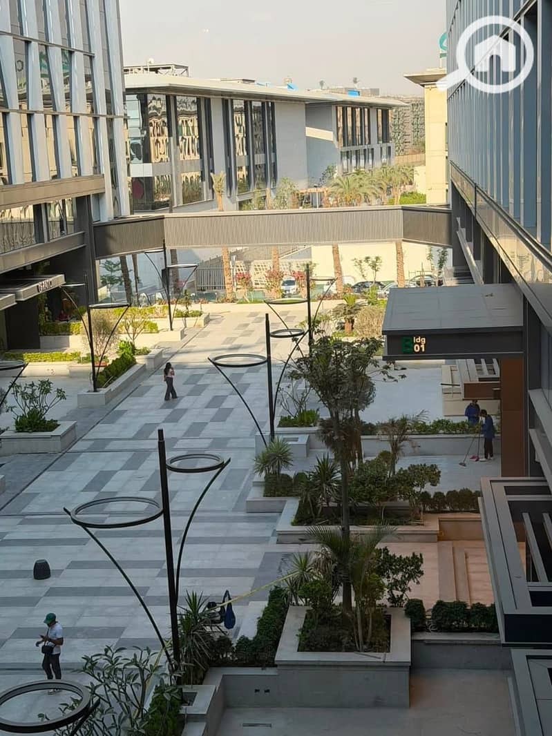 Administrative office of 155 m for rent in Park St, New Cairo - Ansicht 2