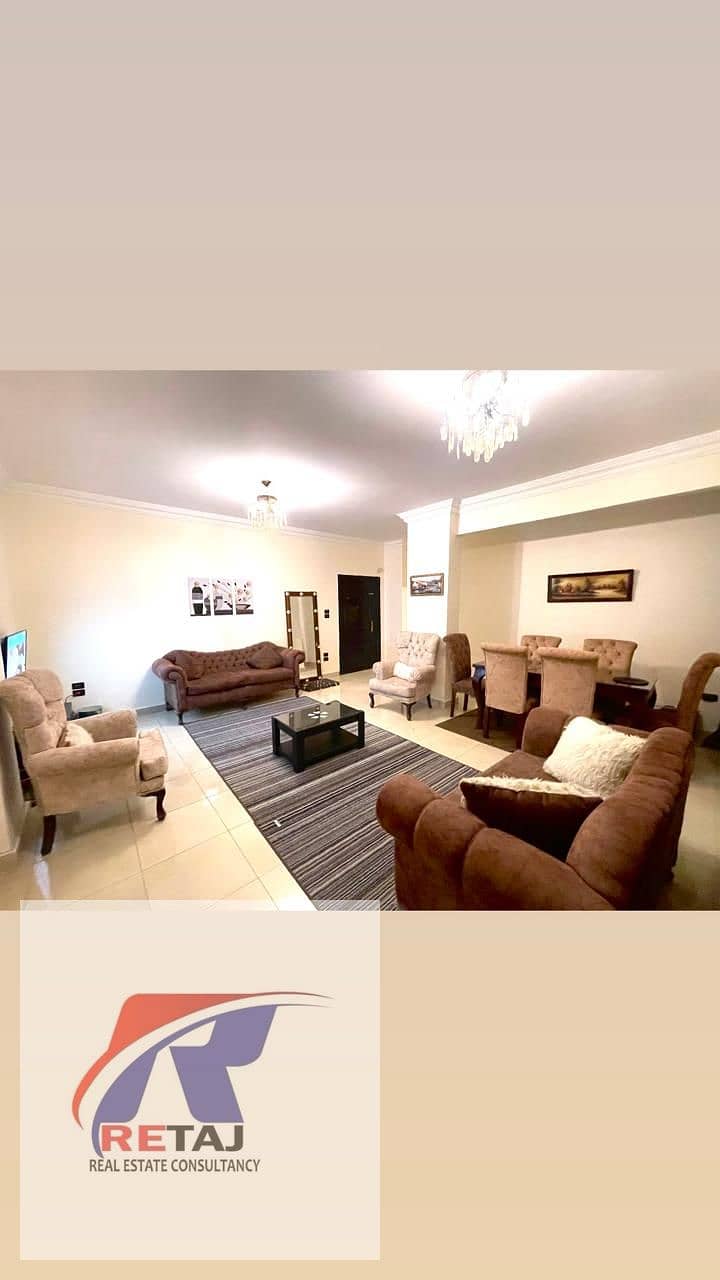 Furnished 200 sqm Apartment for Rent Yasmine 2, New Cairo – pohled 2