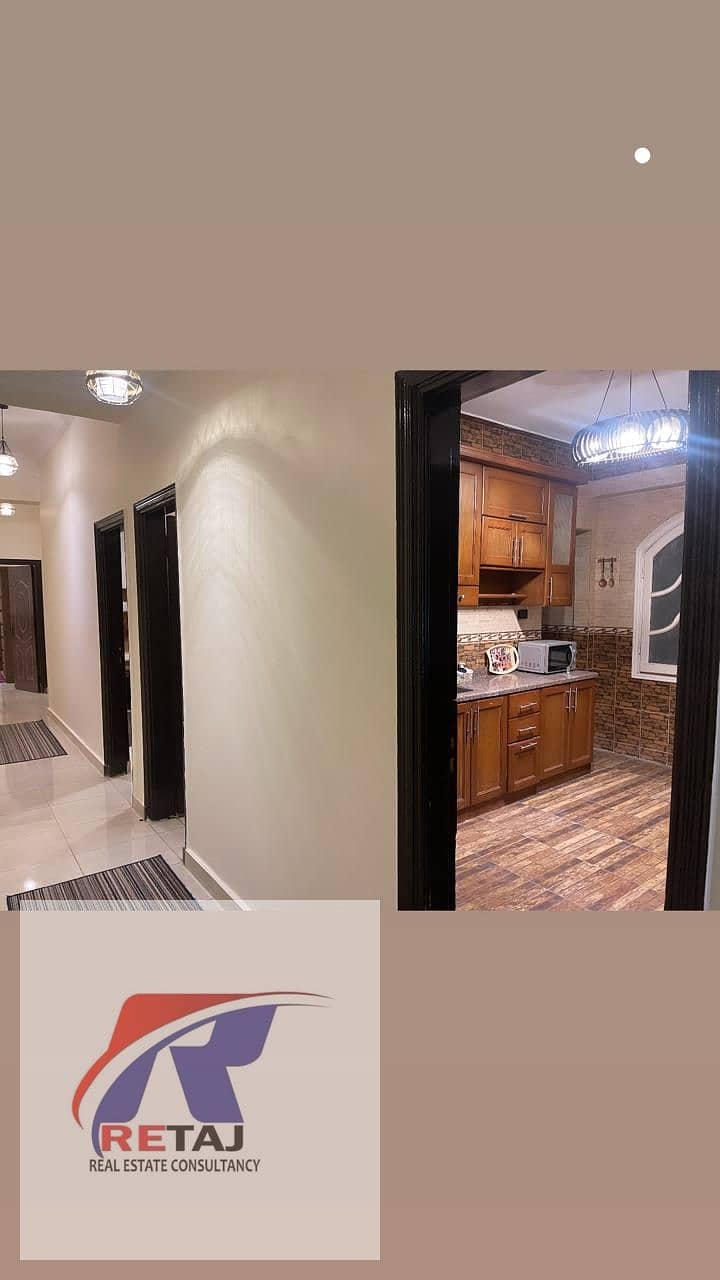 Furnished 200 sqm Apartment for Rent Yasmine 2, New Cairo – pohled 3
