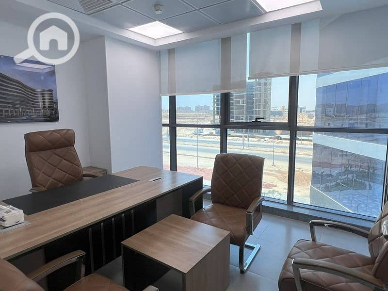 Office for rent in the New Administrative Capital, in the MU23 area, directly on the Al Amal axis. - Ansicht 6