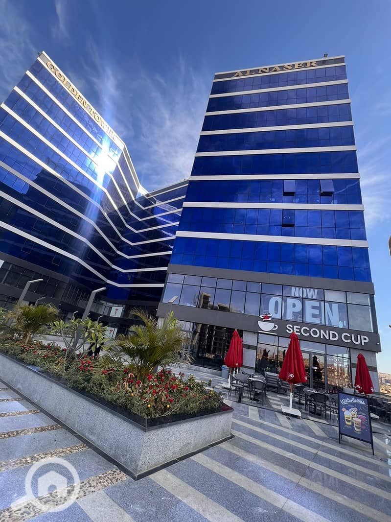 Office for rent in the New Administrative Capital, in the MU23 area, directly on the Al Amal axis. - Mehr