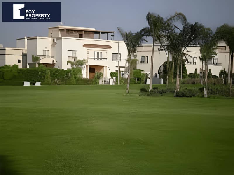 Quattro For Sale Fully Finished with Garden Ready To Move In El Rehab - New Cairo - Ansicht 5