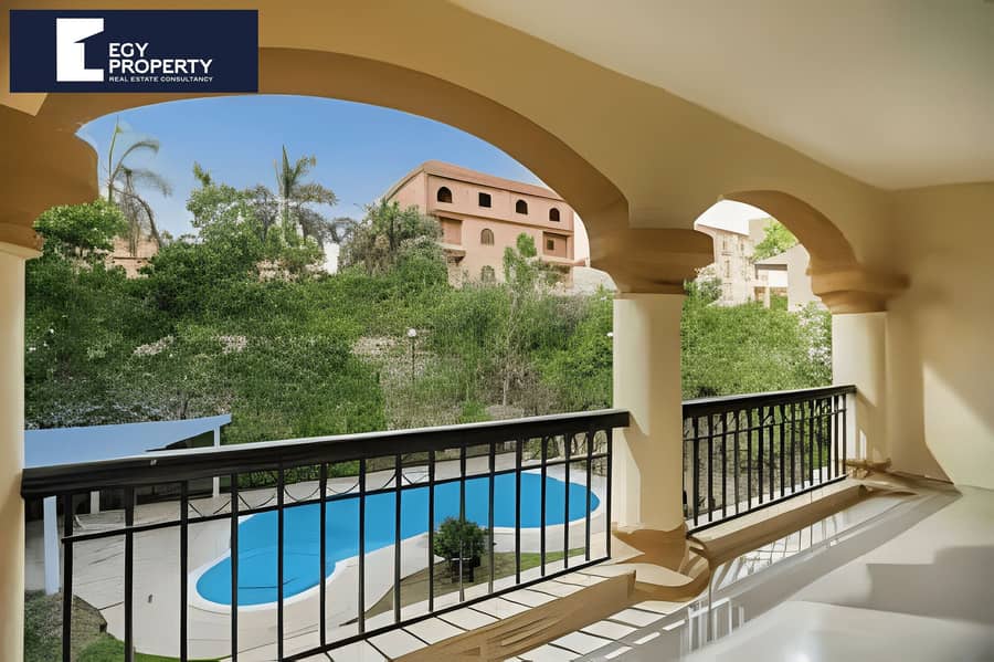 Quattro For Sale Fully Finished with Garden Ready To Move In El Rehab - New Cairo - Mehr