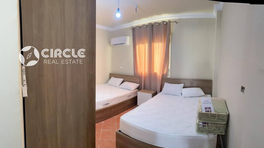 100m Premium First Floor Fully Furnished 2-Bedroom Chalet For Rent In Emirates Heights North Coast Near Ras El Hekma Bay & Alamein - Ansicht 5