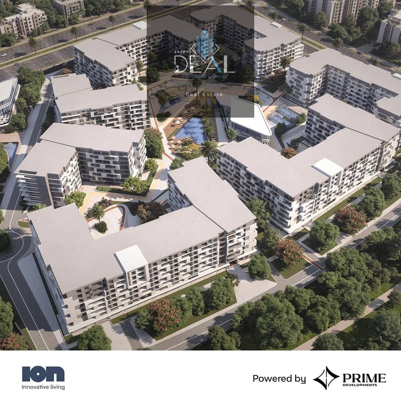 Own your fully smart-finished apartment in the first smart compound in the New Administrative Capital. - Więcej