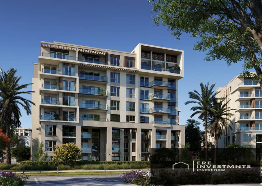 Apartment for sale fully finished with view Panorama on Landscape at City Gate Compound New Cairo - Widok 4